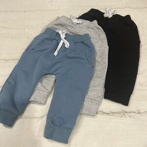 Baby sweat pants set. Size 90 or 12-18 months